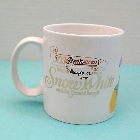Vintage Disney 50th Anniversary Snow White And The Seven Dwarfs Collection Mug - Picture 4 of 6